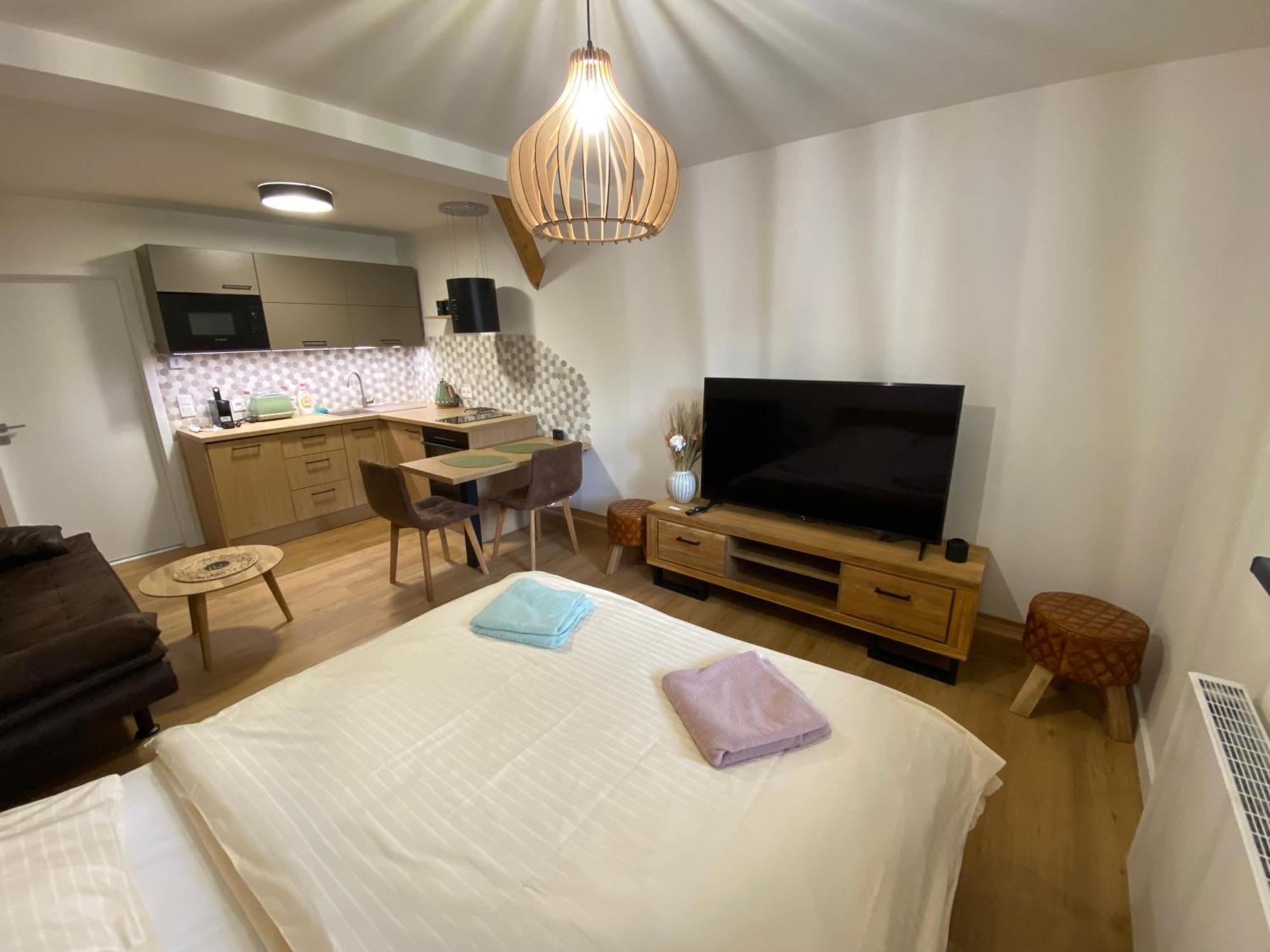 Apartmany V Javorne Na Sumave Cachrov 外观 照片